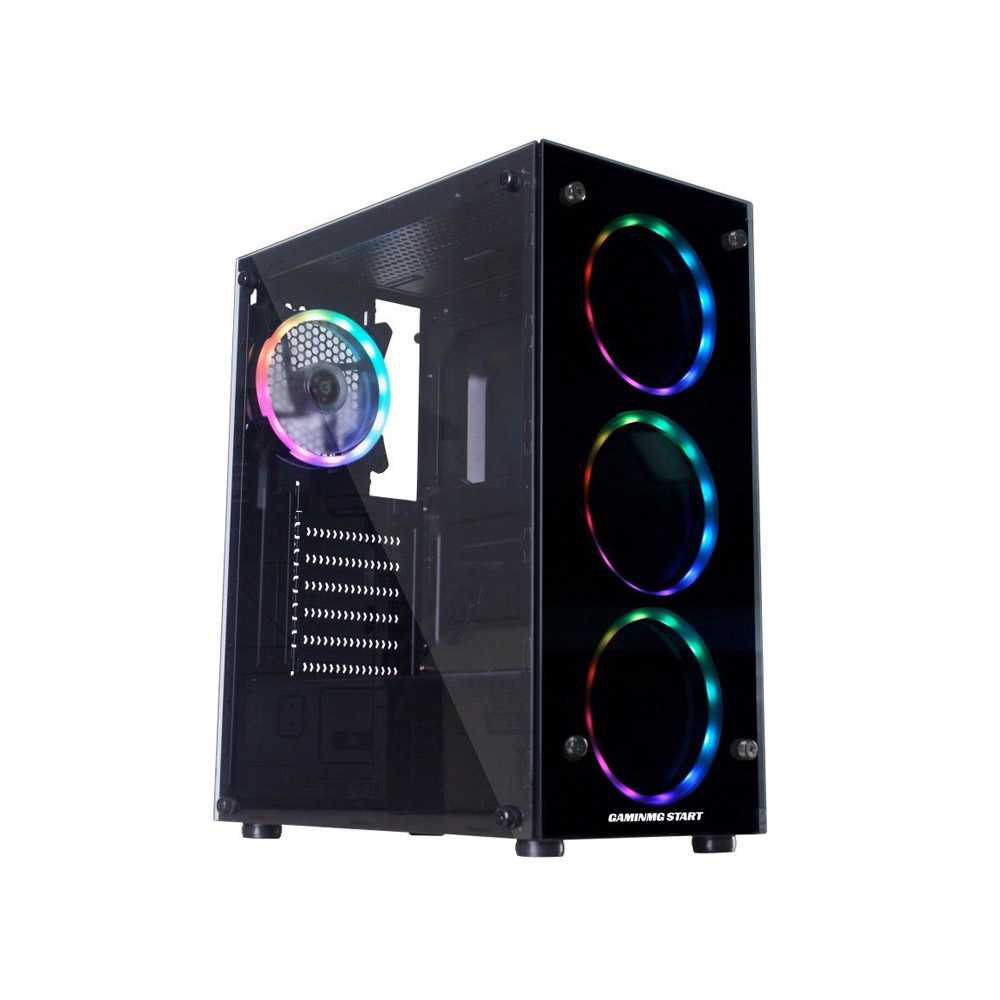 Ảnh linh kiện đại diện cho cấu hình AMD Ryzen 5 5600 + ASUS Dual GeForce RTX 5050 8GB GDDR7 OC