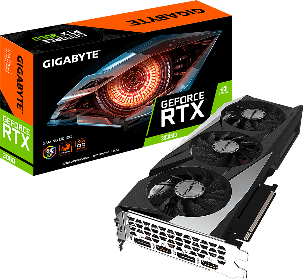 RTX 3060 12GB GDDR6 /GIGA/MSI/ASUS GAMING (Cũ)
