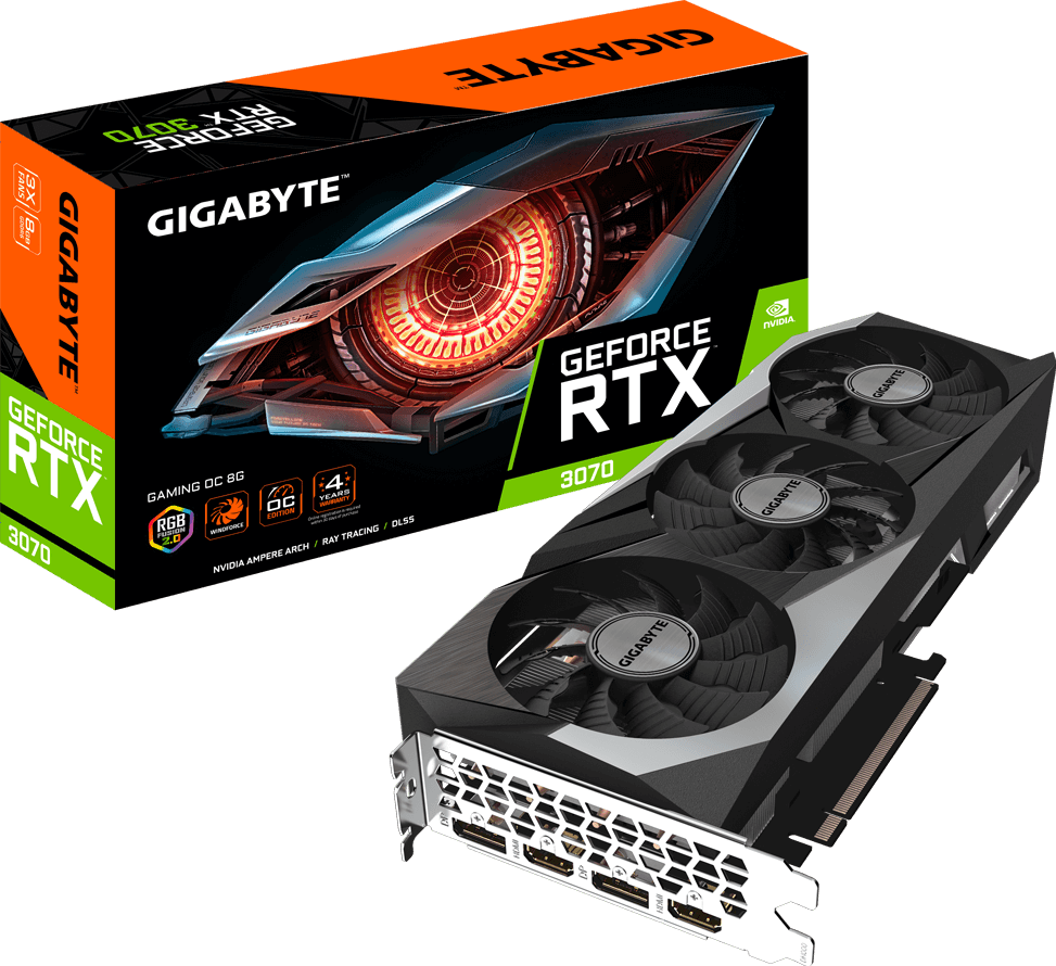 RTX 3070 8GB GDDR6 /GIGA/MSI/ASUS GAMING (Cũ)